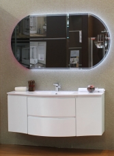    Cezares Moderno Vague 44220 69x52x55 Bianco Lucido